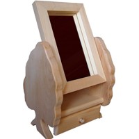 Jewellery box with a mirror – deciduous tree