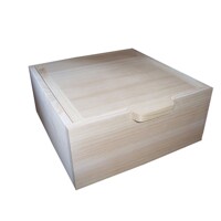 Tea box for 9 sorts of tea with a handle