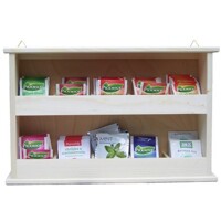 Hanging tea shelf 2x5