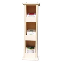 Hanging tea shelf 3x1