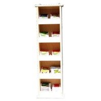 Hanging tea shelf 5x2 (465Z)