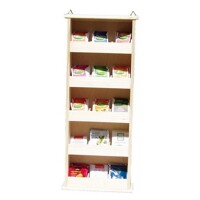 Hanging tea shelf 5x3