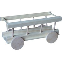 Cart with full wheels for one bottle