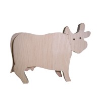 Pencil holder cow