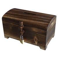 Small treasure chest – old wood walnut