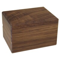 Box for wedding rings walnut