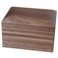 Box for wedding rings walnut