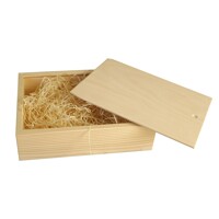 Wooden box for photographs