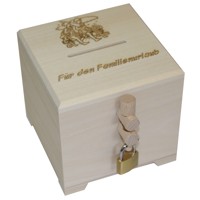 Savings box “Für den Familienurlaub”