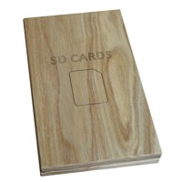 Case for SD cards with engraving