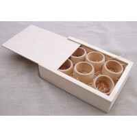 Napkin ring maple - set