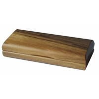 Glasses case walnut dark