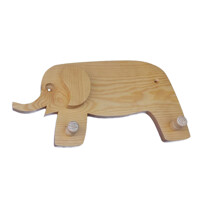 Kinderwandhänger Elefant (Seitenansicht L)