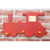 Kindergarderobe Lokomotive geölt