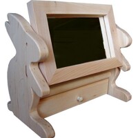 Jewellery box with a mirror – rabbit