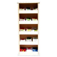 Standing tea shelf 5x3