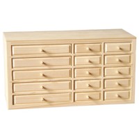 Box with 15 drawers