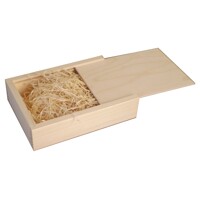 Wooden box for photographs