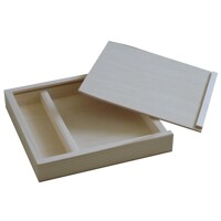 Wooden box for photographs