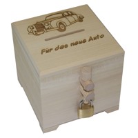 Savings box  ''Für das neue Auto''