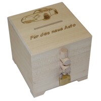 Savings box  ''Für das neue Auto''