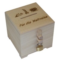 Savings box  ''Für die Weltreise''