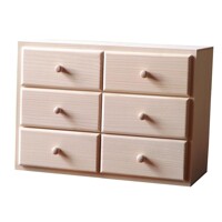 Box with six drawers