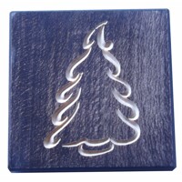 Glass coaster tree (ebony)