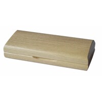 Glasses case walnut light