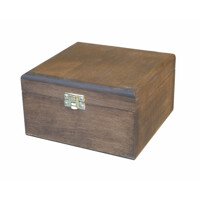 Teabox for 4 sorts of tea antique oak