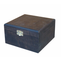 Teabox for 4 sorts of tea ebony