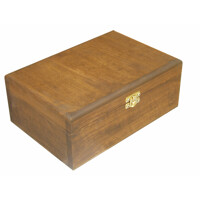 Teabox for 6 sorts of tea antique oak