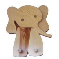 Kinderwandhänger Elephant (Vorderansicht L)