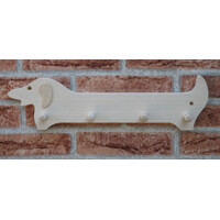 Kindergarderobe Dackel lang