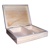 Wooden case for two sets of cards with