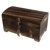 Small treasure chest – old wood walnut