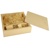 Wooden box for photographs and a flash drive