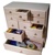 Box with twelve drawers