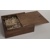 Holzkästchen für Fotos und USB-Stick Eiche antik