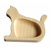 Holzschale Katze