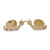 Wooden coat rack for children - snail (R)