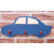 Wooden coat rack for children - car oiled