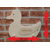 Wooden coat rack for children - duck wtih a name oiled