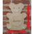 Kindergarderobe Bär mit Namen geölt